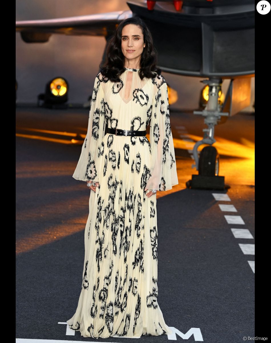 Jennifer Connelly - Projection du film "Top Gun: Maverick" au Leicester Square à Londres, Royaume Uni, le 19 mai 2022.