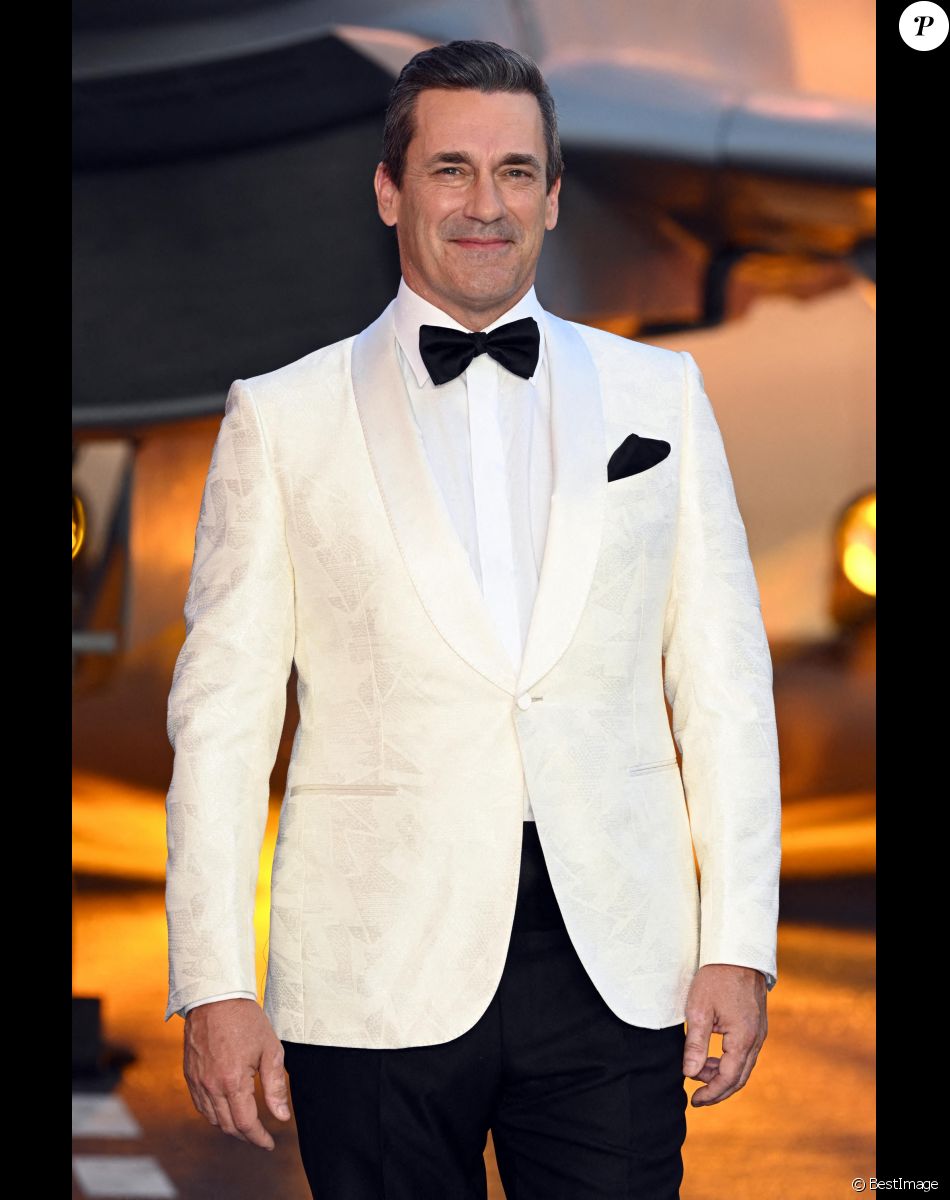 Jon Hamm - Projection du film "Top Gun: Maverick" au Leicester Square à Londres, Royaume Uni, le 19 mai 2022.