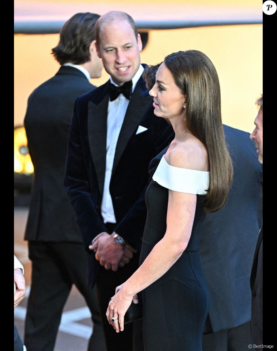 Le prince William, duc de Cambridge, Kate Catherine Middleton, duchesse de Cambridge, Tom Cruise - Première du film "Top Gun : Maverick" à Londres. Le 19 mai 2022