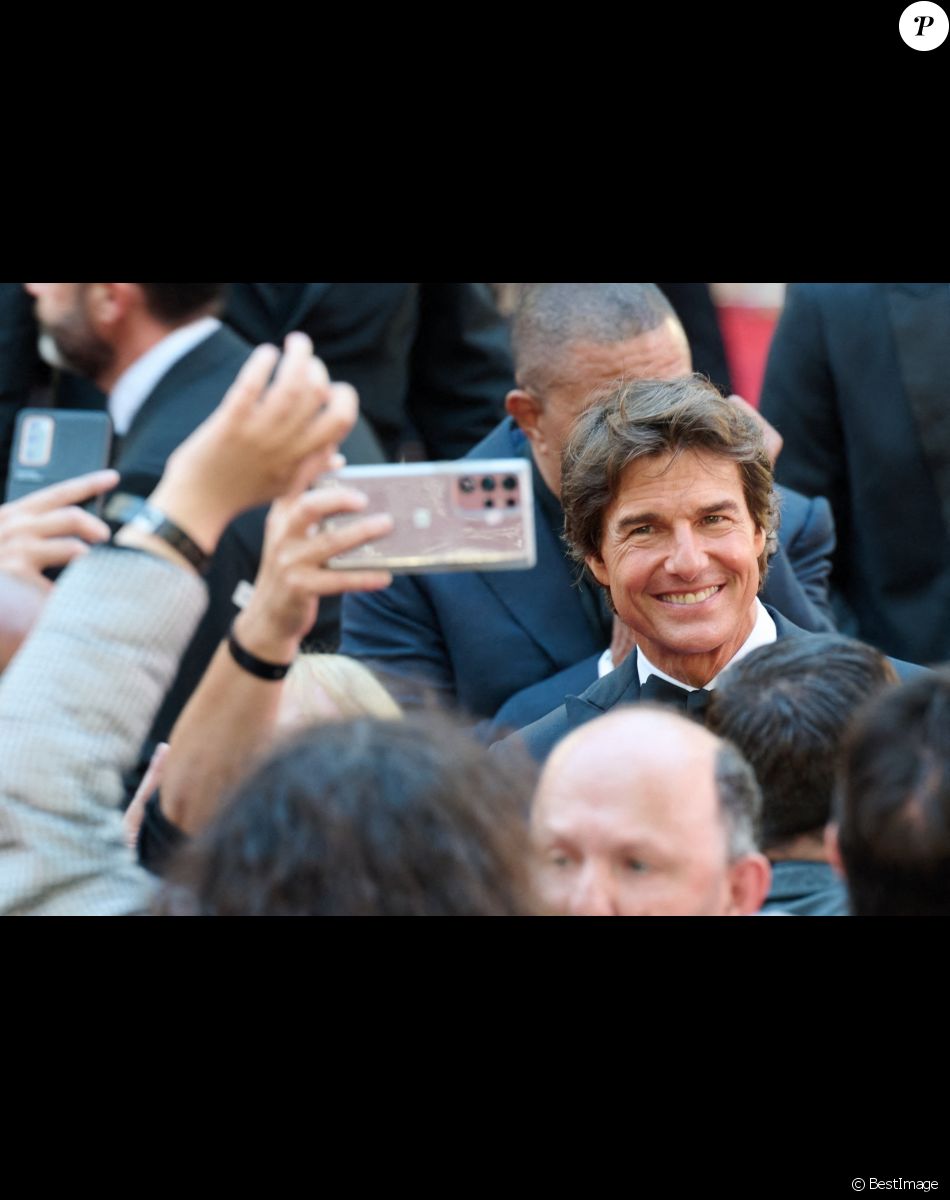 Tom Cruise - Première du film "Top Gun : Maverick" à Londres. Le 19 mai 2022