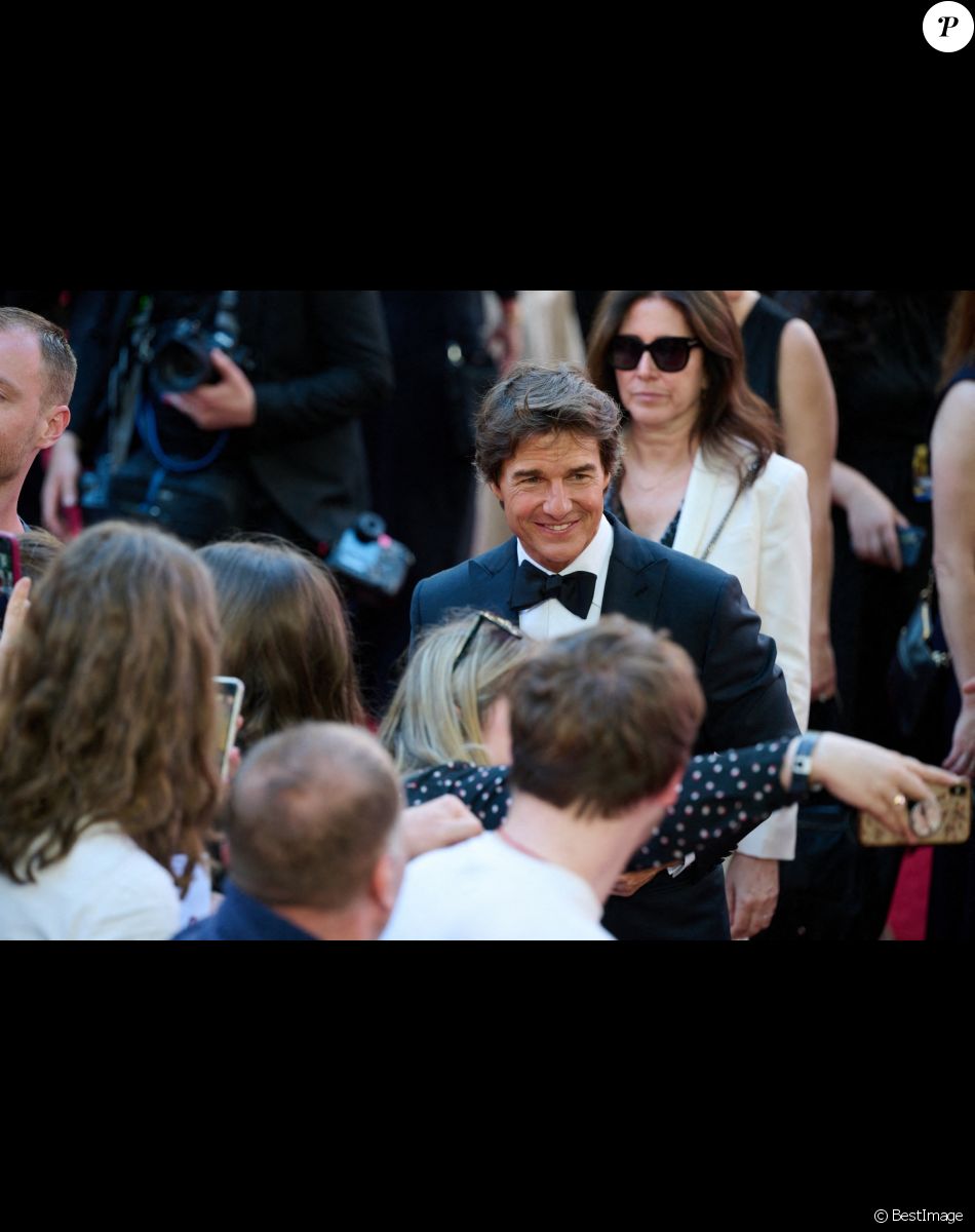 Tom Cruise - Première du film "Top Gun : Maverick" à Londres. Le 19 mai 2022