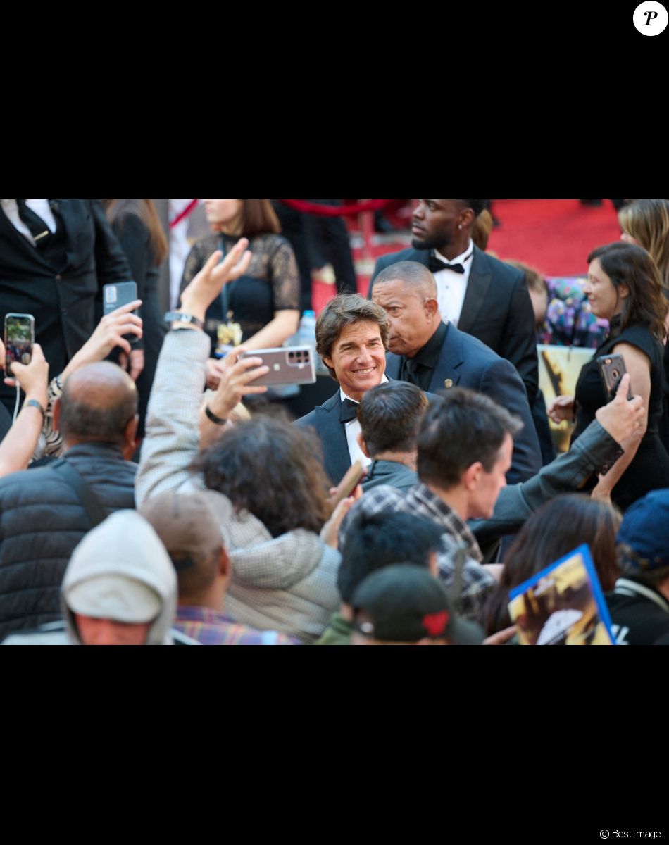 Tom Cruise - Première du film "Top Gun : Maverick" à Londres. Le 19 mai 2022