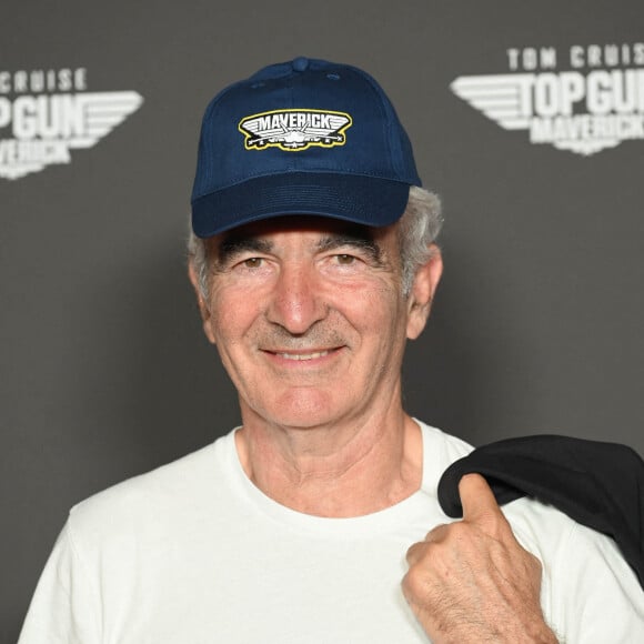 Raymond Domenech - Avant-première du film "Top Gun Maverick" à l'UGC Normandie à Paris le 19 mai 2022. © Coadic Guirec/Bestimage