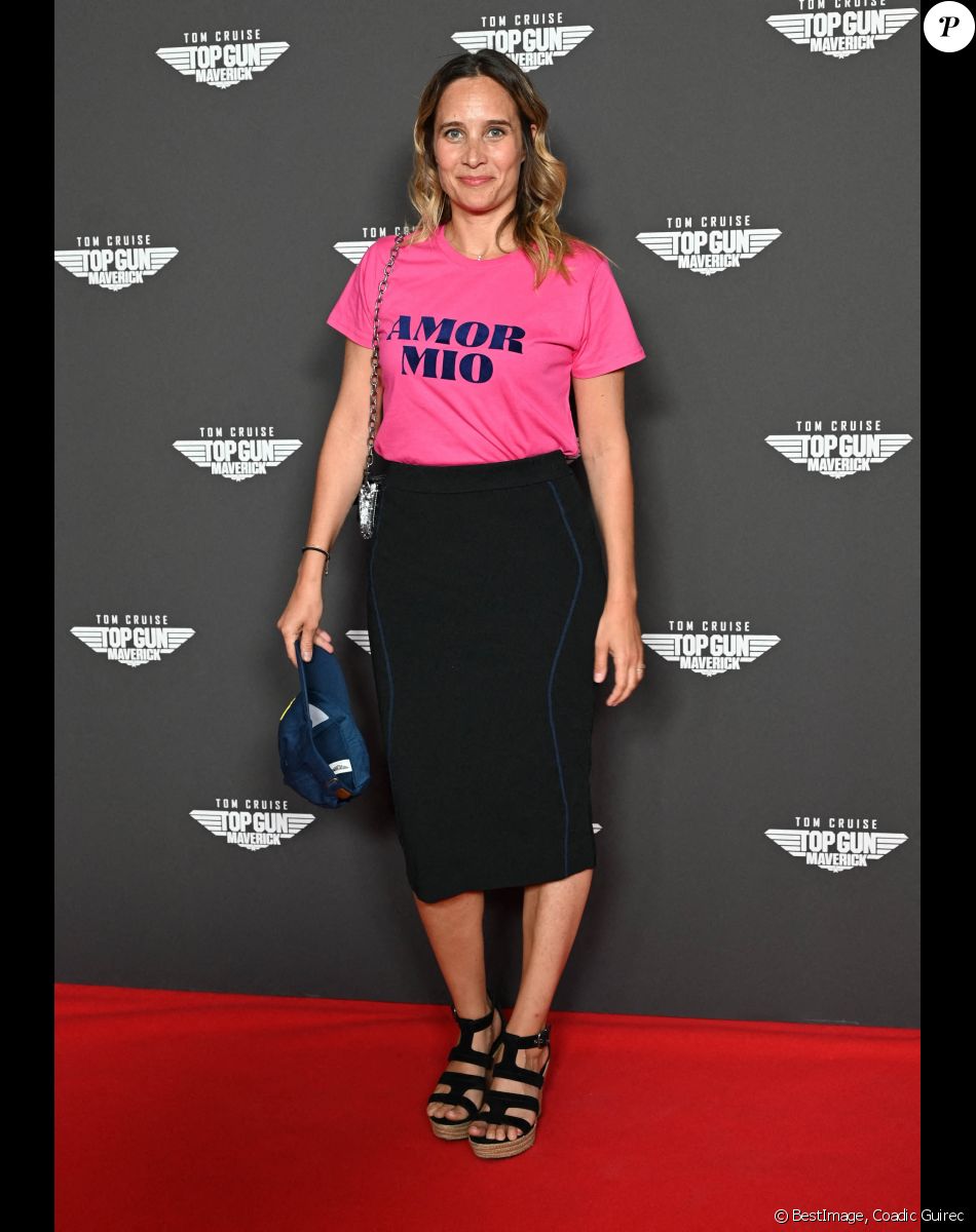 Julie de Bona - Avant-première du film "Top Gun Maverick" à l'UGC Normandie à Paris le 19 mai 2022. © Coadic Guirec/Bestimage