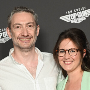 Vincent Desagnat avec Mathilde Vernon - Avant-première du film "Top Gun Maverick" à l'UGC Normandie à Paris le 19 mai 2022. © Coadic Guirec/Bestimage