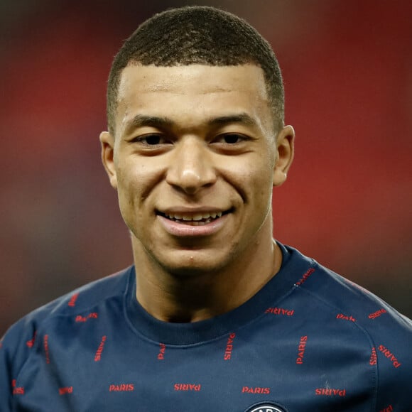 Kylian Mbappé - Match de Ligue 1 Uber Eats "PSG contre Monaco" au Parc des Princes à Paris. © Aurélien Morissard/Panoramic/Bestimage