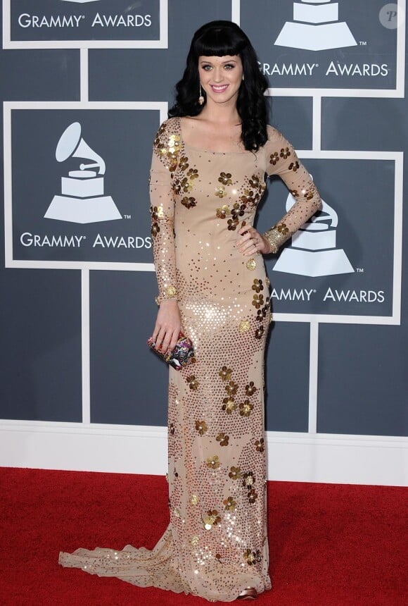 Katy Perry à la soirée des Grammy Awards le 31 janvier 2010 à Los Angeles