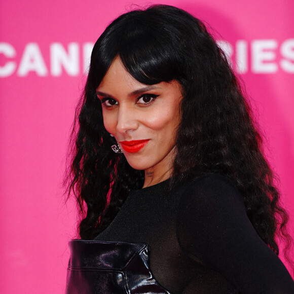 Shy'm (Tamara Marthe) - Photocall lors de la 5ème saison du festival International des Séries "Canneseries" à Cannes le 4 avril 2022. © Norbert Scanella / Panoramic / Bestimage