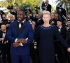 Idris Elba, Tilda Swinton - Montée des marches du film " Three Thousand Years of Longing" lors du 75ème Festival International du Film de Cannes. © Olivier Borde / Bestimage 