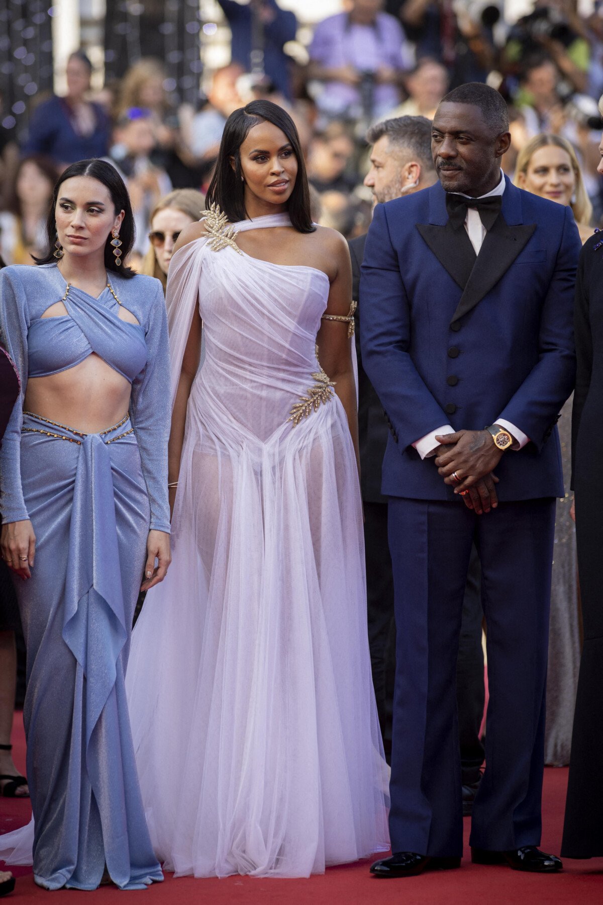 Photo : Ece Yüksel, Sabrina Elba, Idris Elba - Montée Des Marches Du ...