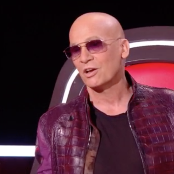 Florent Pagny dans l'émission "The Voice" le 21 mai 2022.