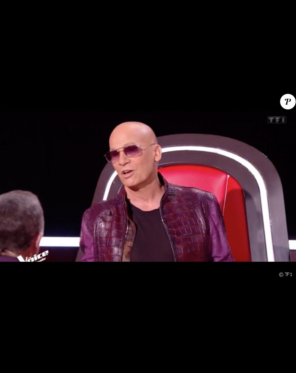 Florent Pagny dans l'émission "The Voice" le 21 mai 2022.