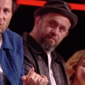 Florent Pagny dans l'émission "The Voice" le 21 mai 2022.