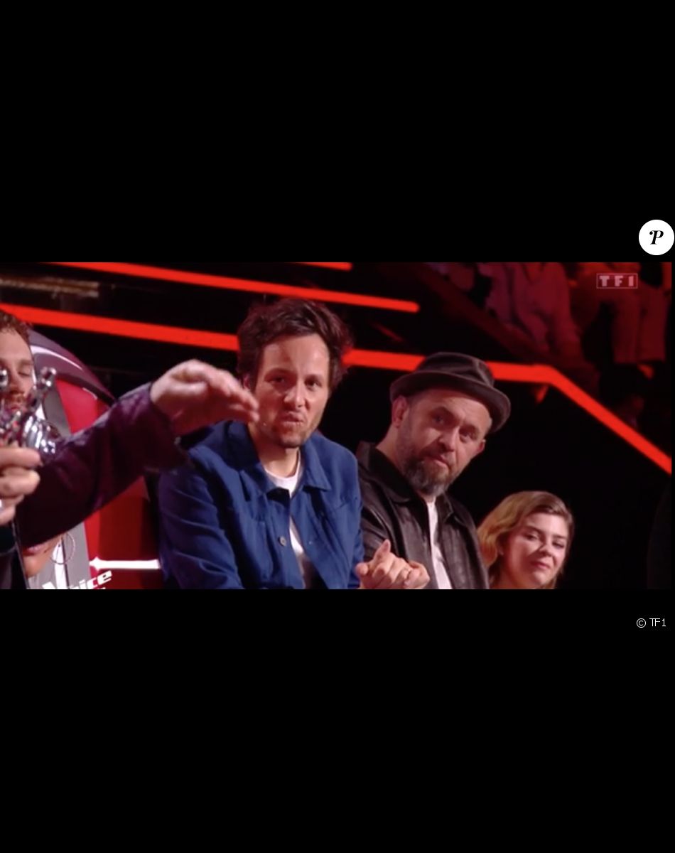 Florent Pagny dans l'émission "The Voice" le 21 mai 2022.