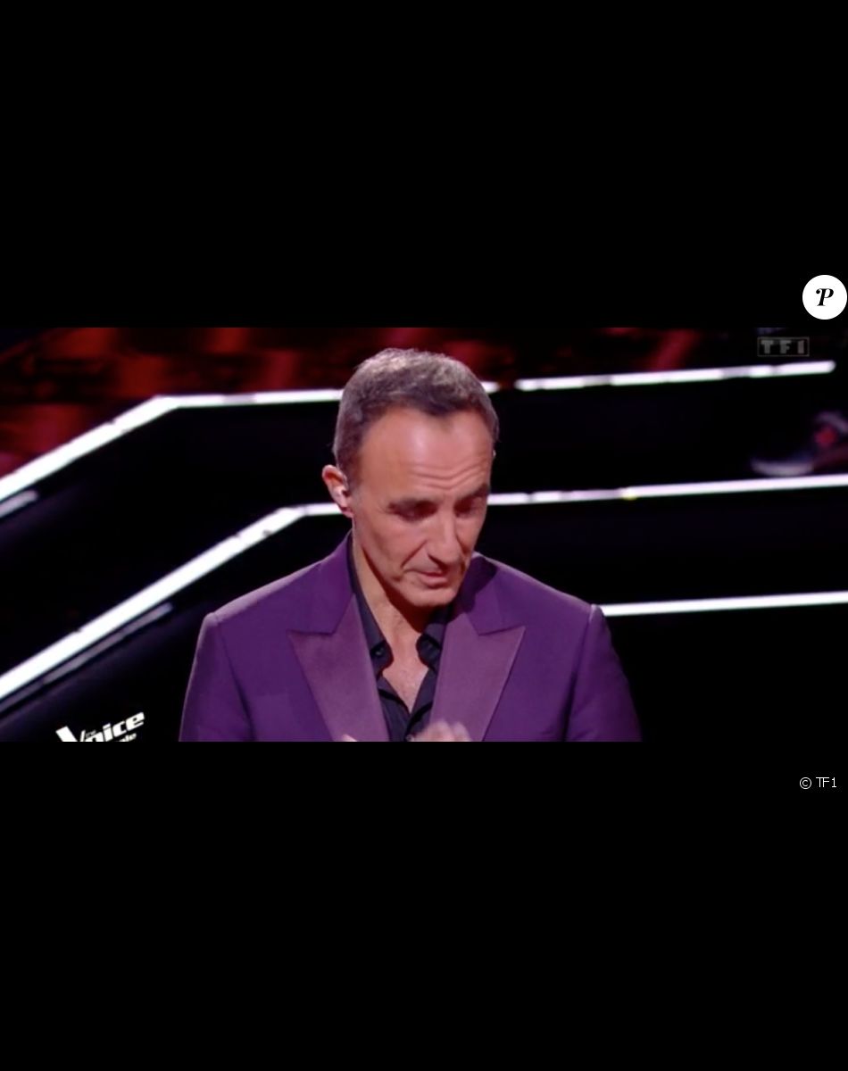 Florent Pagny dans l'émission "The Voice" le 21 mai 2022.
