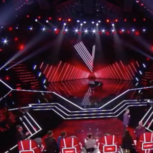 Florent Pagny dans l'émission "The Voice" le 21 mai 2022.