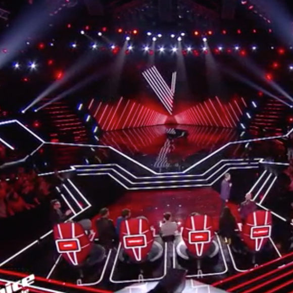 Florent Pagny dans l'émission "The Voice" le 21 mai 2022.
