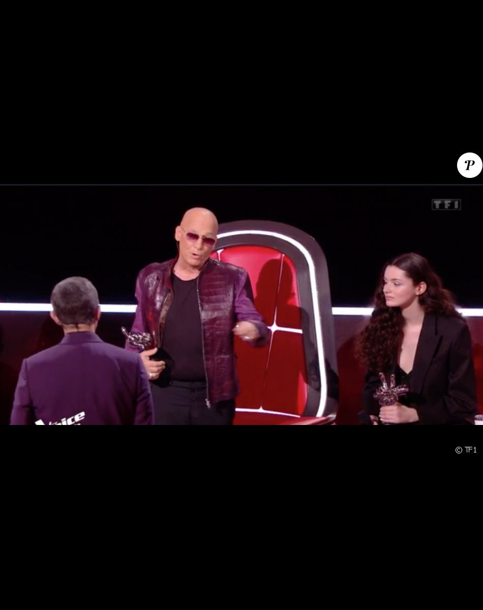 Florent Pagny dans l'émission "The Voice" le 21 mai 2022.