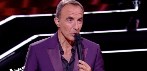 Florent Pagny dans l'émission "The Voice" le 21 mai 2022.