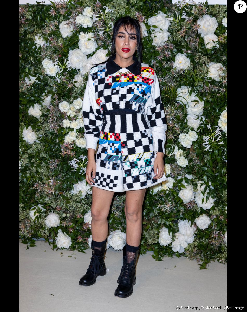 Leïla Bekhti - Photocall du dîner Vanity Fair x Louis Vuitton chez Fred l'Ecailler lors du 75ème Festival International du Film de Cannes, le 20 mai 2022. © Olivier Borde / Bestimage