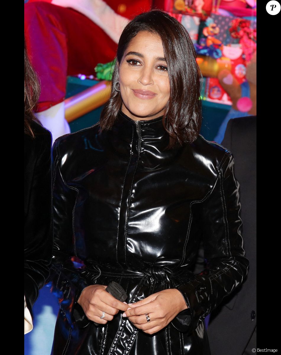 Leila Bekhti - Lancement de "1,2,3... Noël" lors de l'inauguration des vitrines et du sapin de Noël 2021 des Galeries Lafayette Haussmann 2021 à Paris. Le 17 novembre 2021
