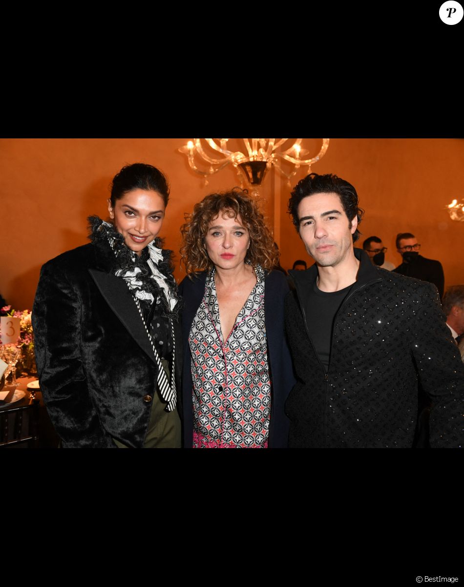 Deepika Padukone, Valeria Golino, Tahar Rahim - Dîner de gala Louis Vuitton en marge de la 59ème édition de la Biennale de Venise le 21 avril 2022.