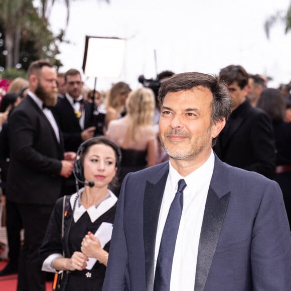 Exclusif - François Ozon - Montée des marches du film "Les Amandiers" lors du 75e Festival de Cannes. Le 22 mai 2022. © Unique Agency / Bestimage