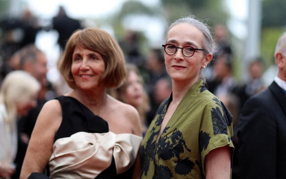 Delphine Ernotte - Montée des marches du film "Les Amandiers" lors du 75e Festival de Cannes. Le 22 mai 2022. © Dominique Jacovides / Bestimage