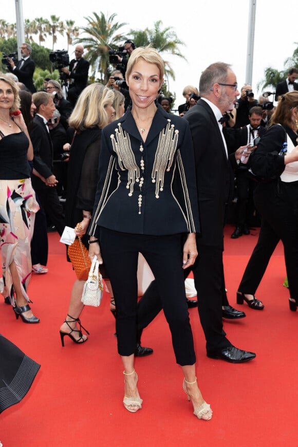 Mathilde Favier - Montée des marches du film "Les Amandiers" lors du 75e Festival de Cannes. Le 22 mai 2022. © Olivier Borde / Bestimage