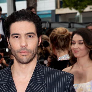 Tahar Rahim - Montée des marches du film "Les Amandiers" lors du 75e Festival de Cannes. Le 22 mai 2022. © Cyril Moreau / Bestimage