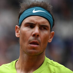 Rafael Nadal - Espagne - - Premier tour masculins des Internationaux de France de Roland Garros, à Paris, France, le 23 mai 2022. © Chryslene Caillaud/Panoramic/Bestimage  Men First round of Roland Garros tennis tournament in Paris, France, on May 23rd, 2022. 