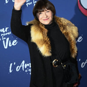 Macha Méril - Avant-première du film "L'amour c'est mieux que la vie" réalisé par C. Lelouch dont c'est le 50ème film au cinéma UGC Normandie à Paris le 17 janvier 2022. © Coadic Guirec/Bestimage 
