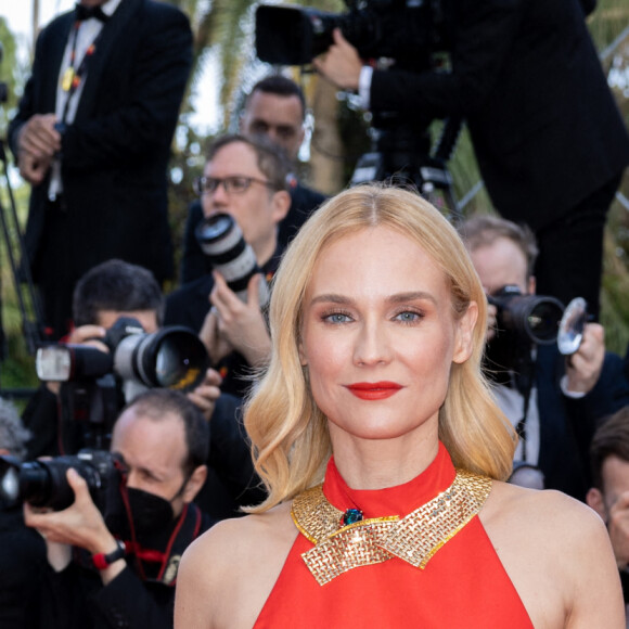 Diane Kruger - Montée des marches du film " L'Innocent " lors du 75ème Festival International du Film de Cannes. Le 24 mai 2022 © Olivier Borde / Bestimage 