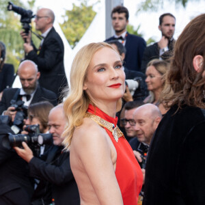 Diane Kruger - Montée des marches du film " L'Innocent " lors du 75ème Festival International du Film de Cannes. Le 24 mai 2022 © Olivier Borde / Bestimage 