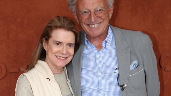 Nelson Monfort et sa femme Dominique amoureux : apparition remarquée du couple à Roland-Garros
