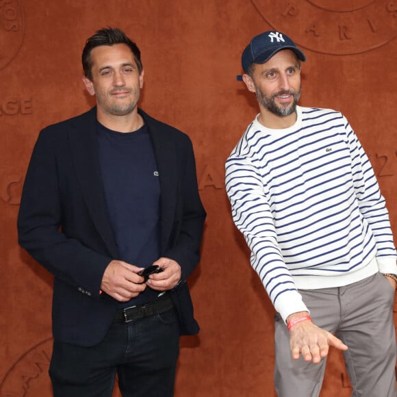 Vincent Giovanni et Arié Elmaleh (réalisateurs) au village (Jour 3) lors des Internationaux de France de Tennis de Roland Garros 2022, à Paris, France, le 24 mai 2022. © Bertrand Rindoff/Bestimage