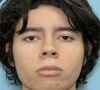 Salvador Ramos, 18 ans, le tueur de l'école primaire d'Uvalde au Texas. Il a pénétré dans l'école et a abattu 19 enfants et 2 enseignants. Il a été abattu par les forces de l'ordre. Uvalde, le 24 mai 2022. © PD via Zuma Press/Bestimage 