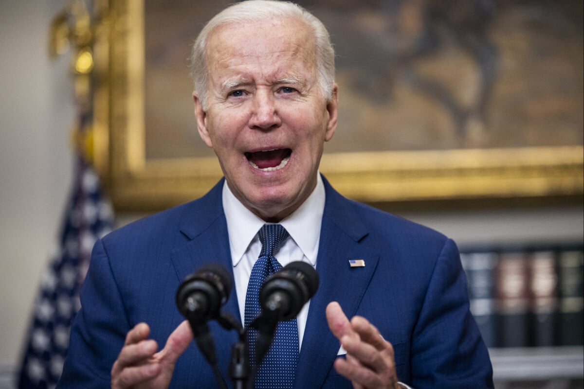 Photo : Déclaration Du Président Des États-Unis Joe Biden Après La ...