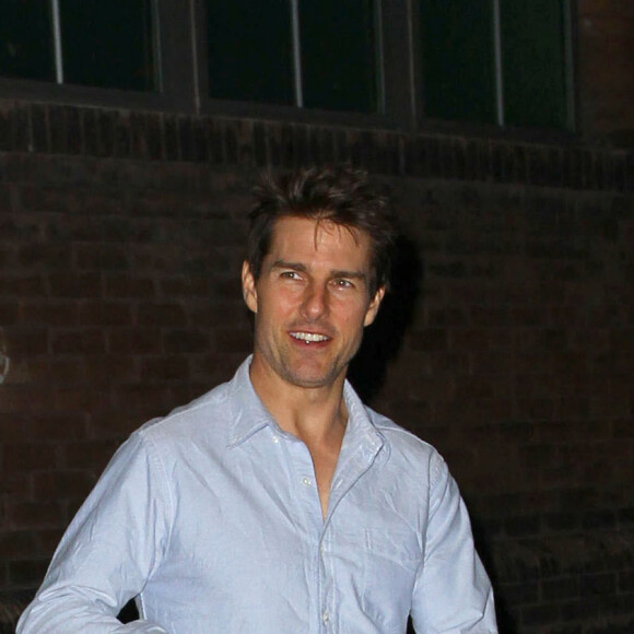 Exclusif - double droit - Toute la famille de Tom Cruise au grand complet à Bâton-Rouge en Louisiane où Tom doit tourner son nouveau film "Oblivion" le 1er avril 2012 