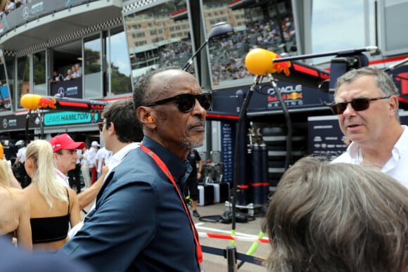 79eme Grand prix de Monaco - Formule 1 - les people - Paul Kagame, président du Rwanda lors du Grand Prix de Monaco 2022 de F1, à Monaco, le 29 mai 2022. © Jean-François Ottonello/Nice Matin/Bestimage 