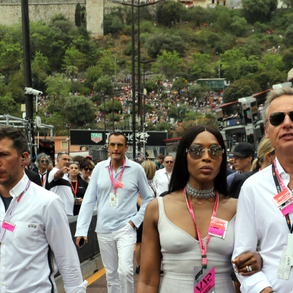 Naomi Campbell et Ernesto Bertarelli lors du Grand Prix de Monaco 2022 de F1, à Monaco, le 29 mai 2022. © Jean-François Ottonello/Nice Matin/Bestimage 