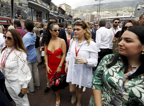 Léna Mahfouf, dite Léna Situations et Camille Gottlieb lors du Grand Prix de Monaco 2022 de F1, à Monaco, le 29 mai 2022. © Dylan Meiffret/Nice Matin/Bestimage 