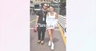 Thylane Blondeau craquante en petite robe avec son fiancé Ben... L'amour au Grand Prix de Monaco