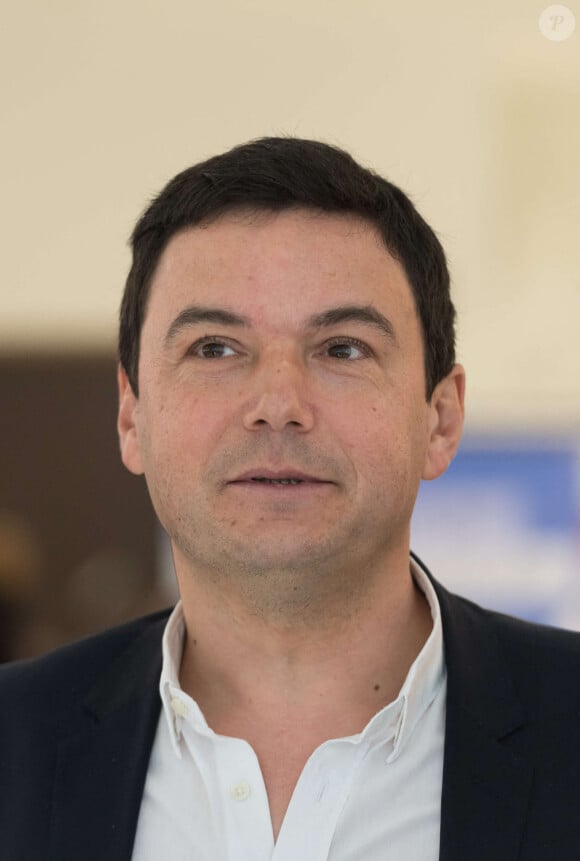 Thomas Piketty à l'inauguration du nouveau campus Jourdan de l'Ecole Normale Supérieure et de l'Ecole d'Economie de Paris (PSE). Paris, le 23 février 2017
