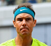 Rafael Nadal (Espagne) lors du quatrième tour masculin des Internationaux de France de Roland Garros (jour 8) à Paris, France. © Federico Pestellini/Panoramic/Bestimage