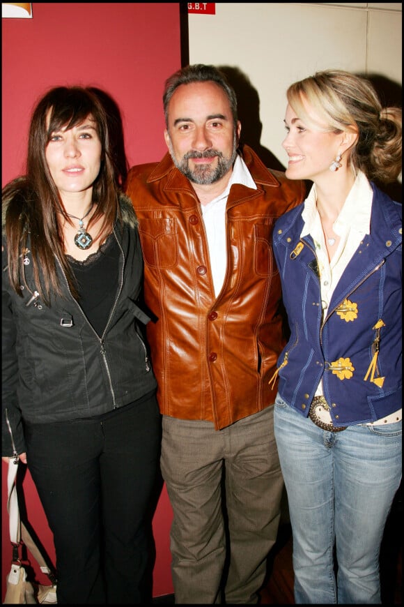 Mathilde Seigner et Antoine Duléry, avec Laeticia Hallyday