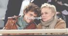 Roland Garros 2022 : Muriel Robin et se femme Anne Le Nen, câlines et complices pour un match d'anthologie