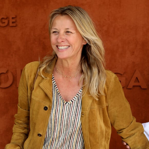 Sarah Poniatowski (Lavoine) - Personnalités au village (jour 11) lors des Internationaux de France de Tennis de Roland Garros à Paris. Le 1er juin 2022 © Dominique Jacovides / Bestimage 