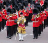 Trooping the Colour, la parade militaire en l'honneur de la reine Elizabeth II à Londres