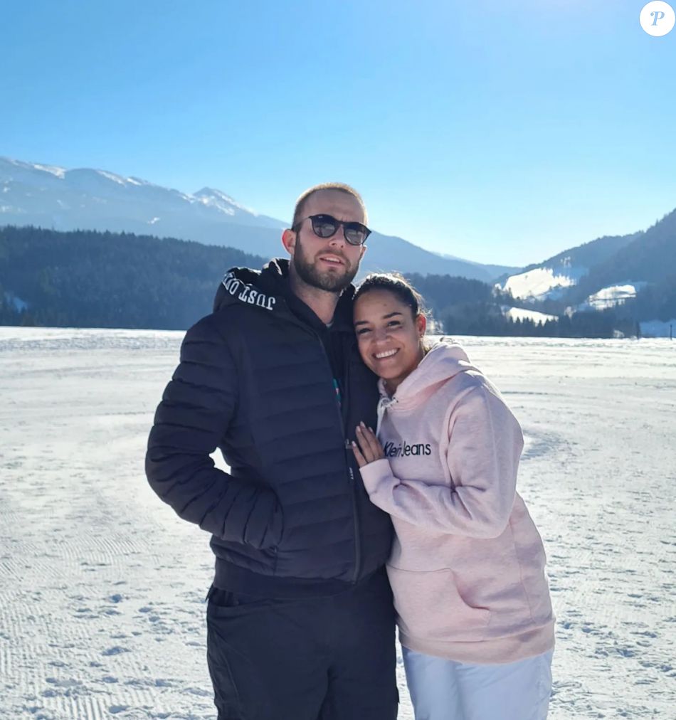 Thomas Plisson Thomas et Myriam de Koh-Lanta à la neige - Purepeople